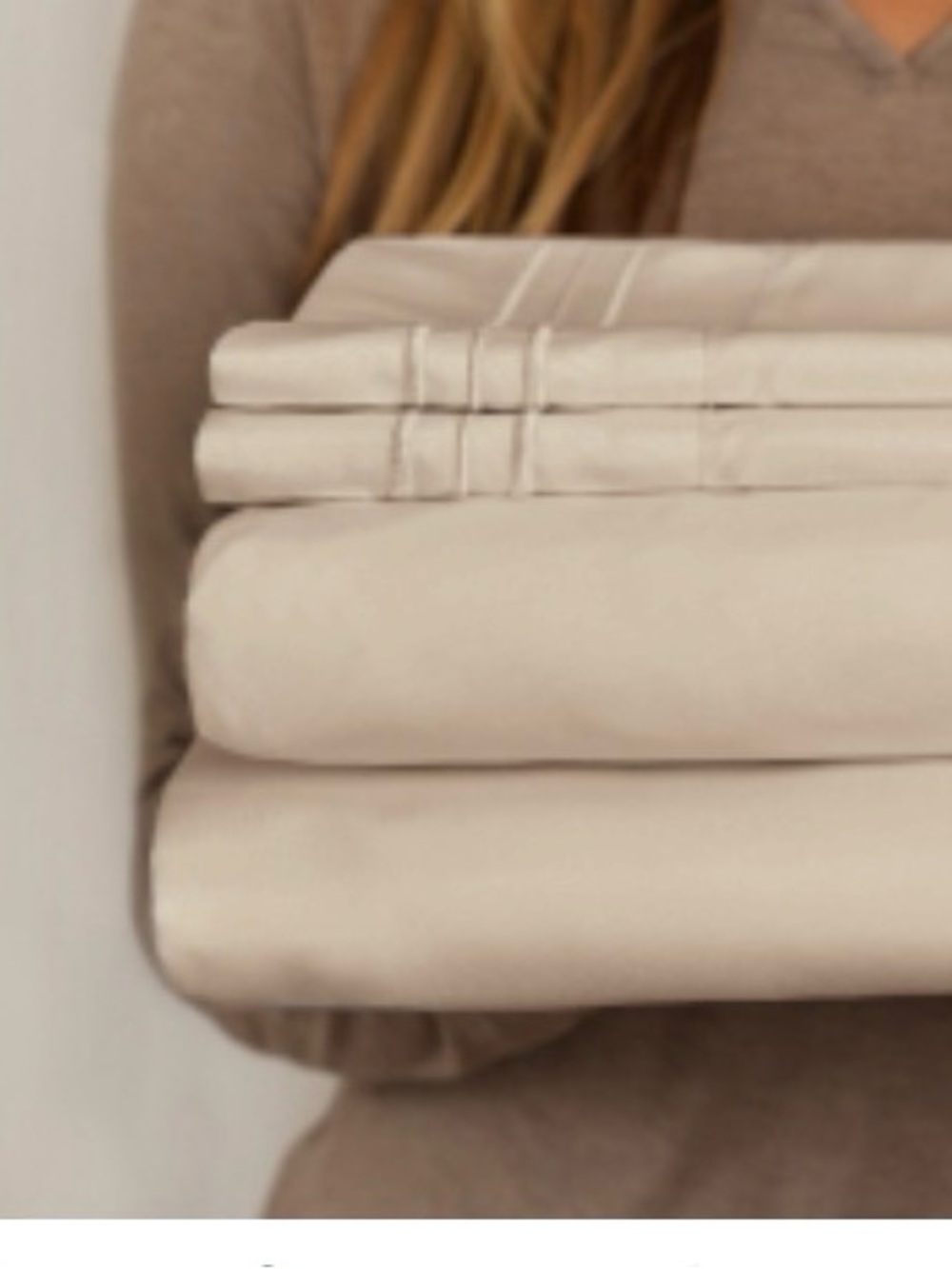 Neutral Cream Sheet Set — Soft Home Bedding